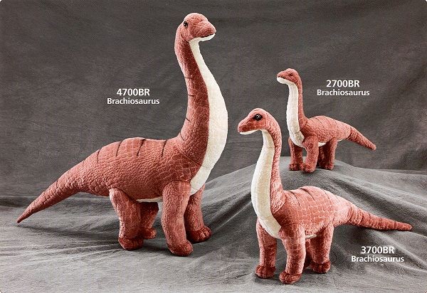 Wildlife Artists Stuffed Plush Brachiosaurus