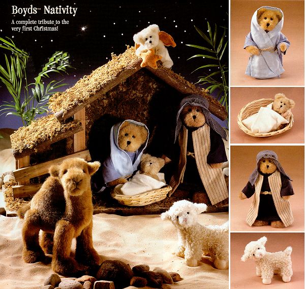 boyds bears nativity set