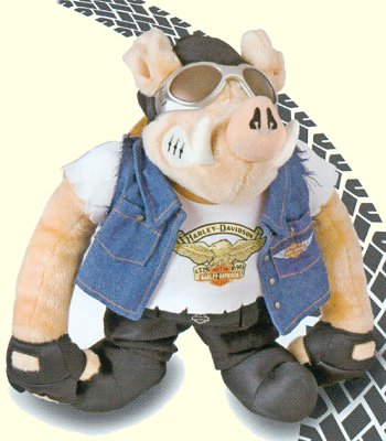 Harley Fun Plush Road Hog