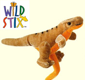 stuffed velociraptor